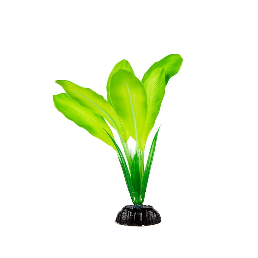 PetSmart Top Fin Artificial Sword Leaf Silk Aquarium Plant - 12 Inch, Realistic Fake Aquatic Plants for Fish Tank Decor