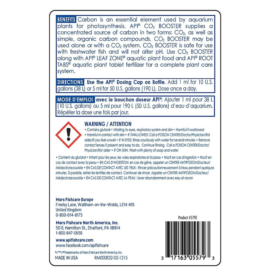 PetSmart API CO2 Booster for Freshwater Aquarium Plants – Enhanced Plant Growth Supplement