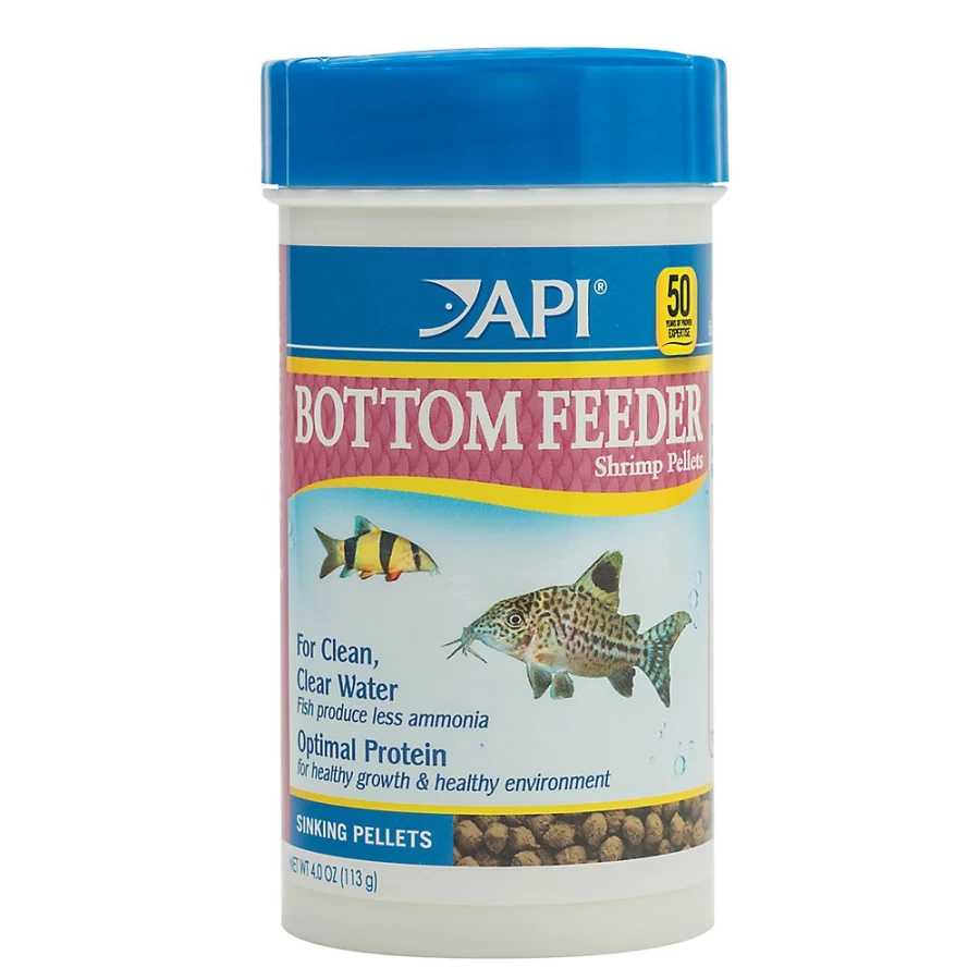 Premium API Bottom Feeder Shrimp Pellets for Fish - High-Quality Aquatic Food by PetSmart