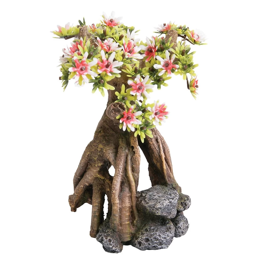 PetSmart Top Fin Asian Cherry Blossom Tree Decoration for Aquarium Tank