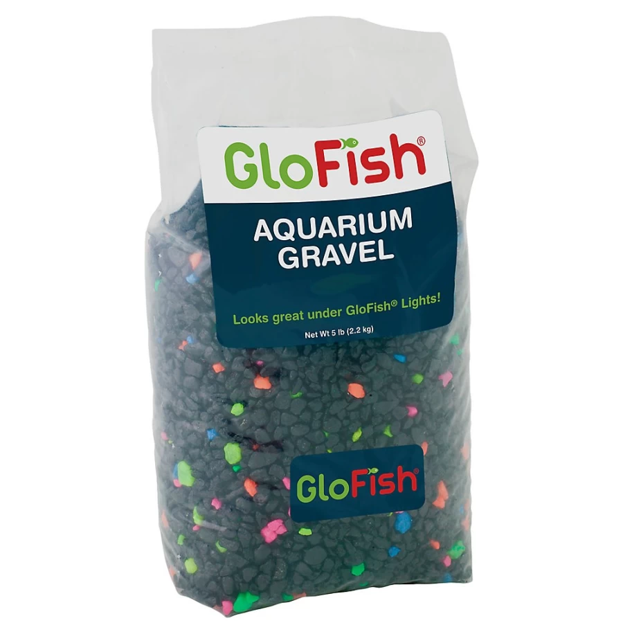 PetSmart GloFish Fluorescent Aquarium Gravel - Colorful Fish Tank Substrate for Vibrant Underwater Decor