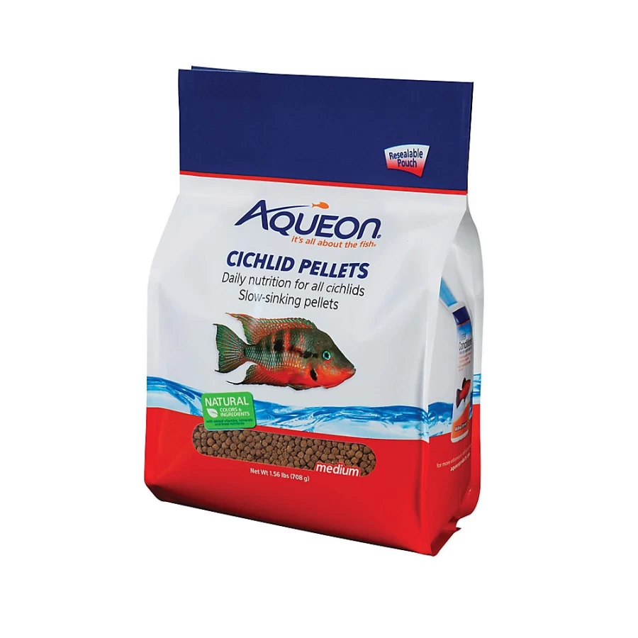 PetSmart Aqueon Cichlid Pellets - Premium Fish Food for Cichlids