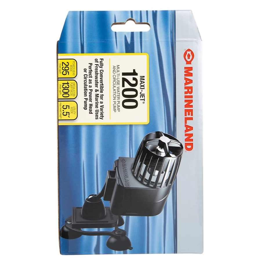 PetSmart Marineland Maxi-Jet 1200 Aquarium Water Pump & Powerhead – High-Performance Fish Tank Pump for Freshwater & Saltwater