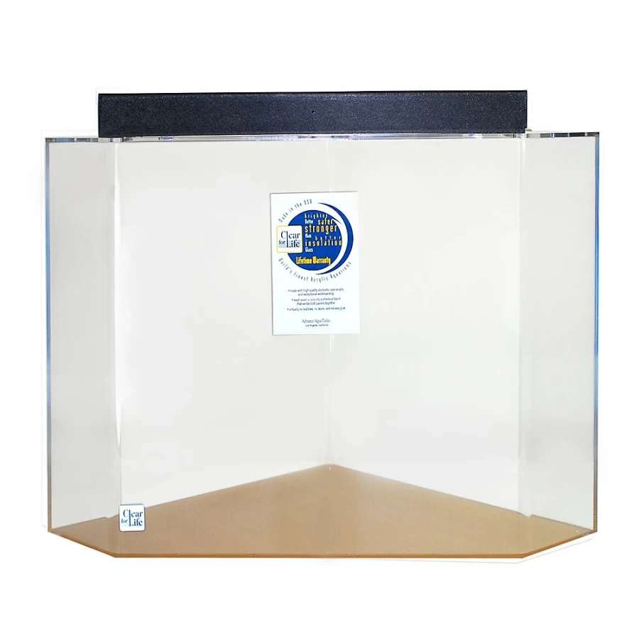 PetSmart Clear-For-Life 100-Gallon Pentagon Acrylic Aquarium Tank for Fish