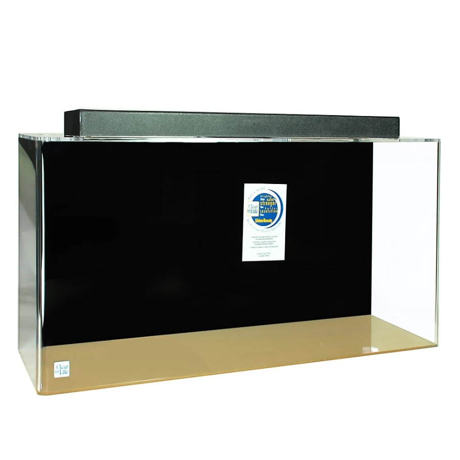 PetSmart Clear-For-Life 125 Gallon Rectangle Aquarium Tank - UniQuarium