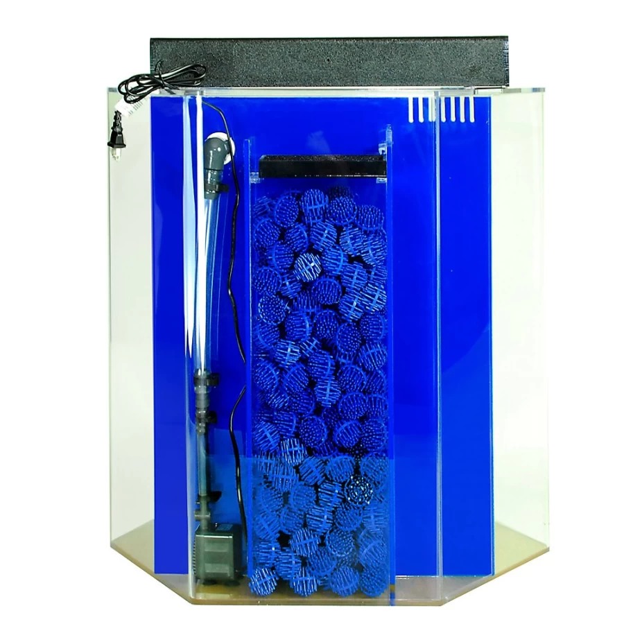 PetSmart Clear-For-Life 55 Gallon Hexagon Aquarium - Unique UniQuarium Fish Tank