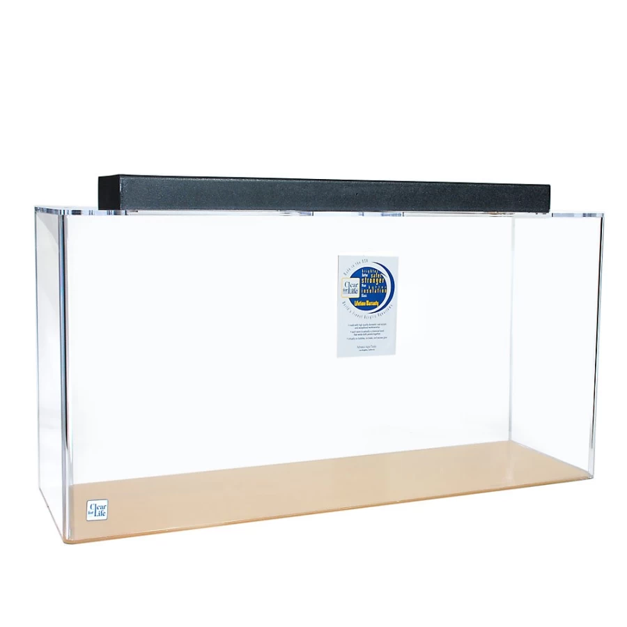 PetSmart Clear-For-Life 125 Gallon Rectangle Aquarium Tank for Fish – Large Transparent acrylic Habitat