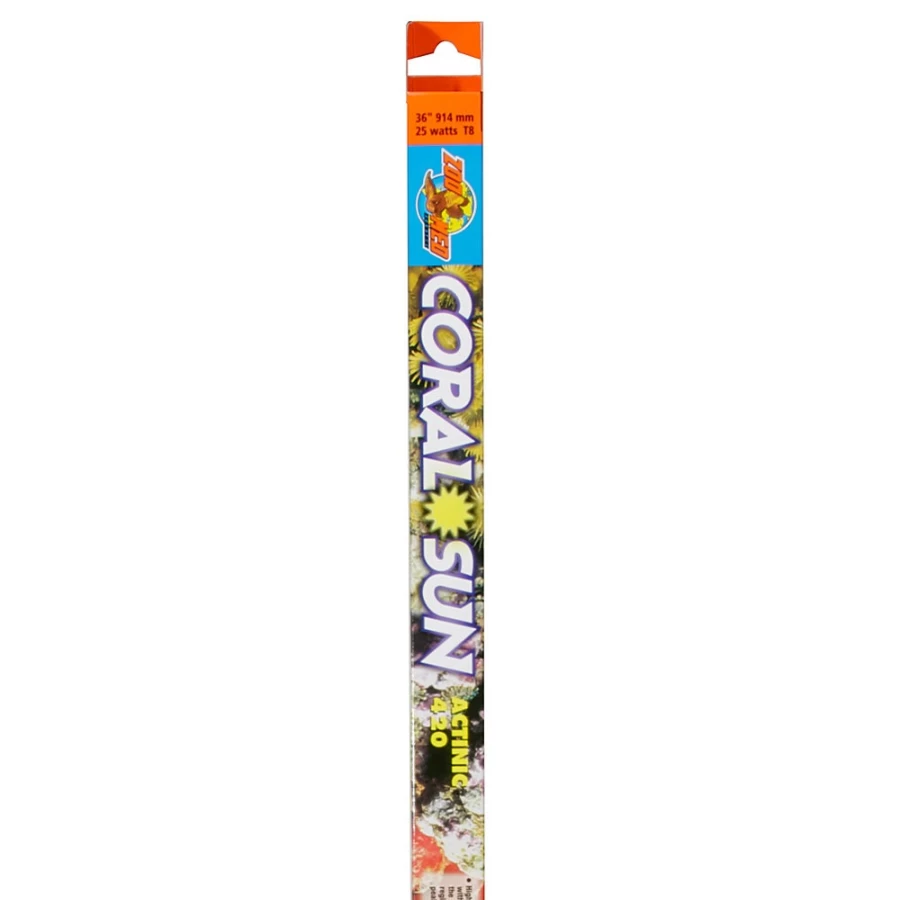 PetSmart Zoo Med Coral Sun UVB Reptile Bulb for Heat & Light