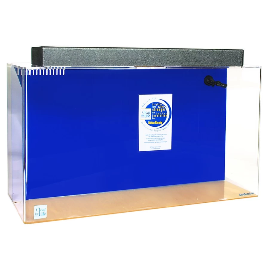 PetSmart Clear-For-Life 29 Gallon Rectangle Aquarium Tank - UniQuarium Design
