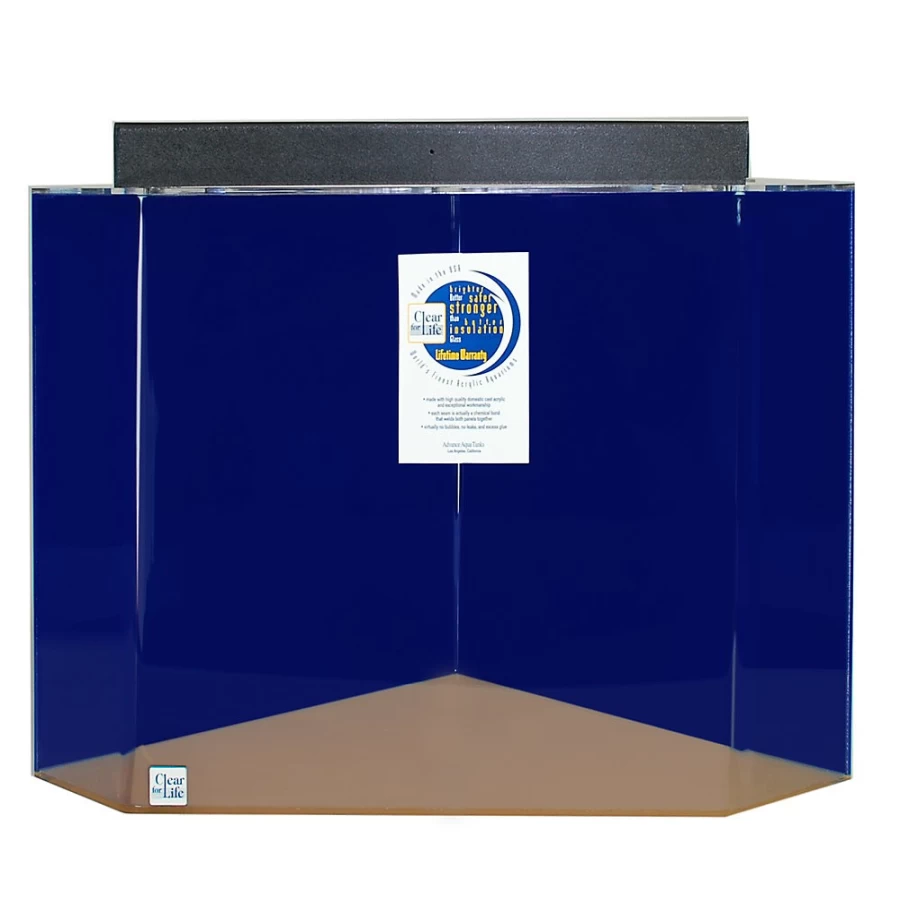 PetSmart Clear-For-Life 50 Gallon Pentagon Acrylic Aquarium - UniQuarium Fish Tank