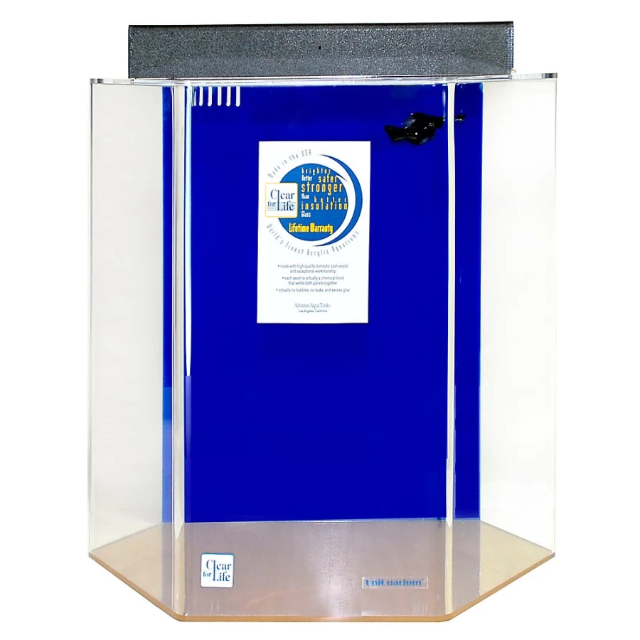 75 Gallon Hexagon Aquarium Tank - Clear-For-Life UniQuarium by PetSmart