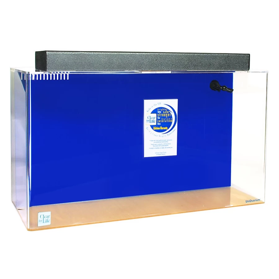 75 Gallon Clear-For-Life Rectangle UniQuarium Aquarium Tank - PetSmart