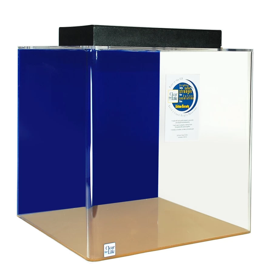 PetSmart Clear-For-Life 60 Gallon Cube Aquarium – Transparent Acrylic Fish Tank for Home or Office