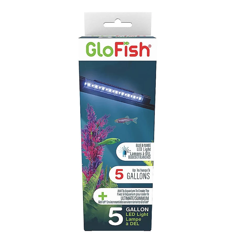 PetSmart GloFish LED Aquarium Light Stick - Color-Changing Fish Tank Lighting for GloFish Tanks