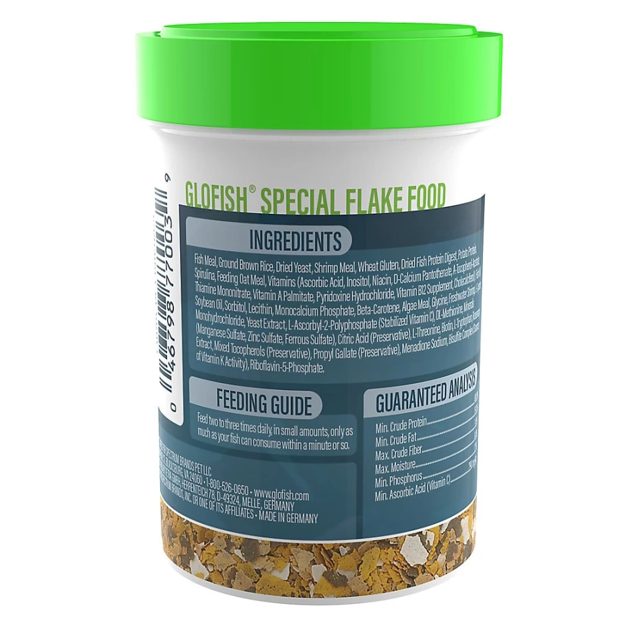 PetSmart GloFish Color Enhancing Flake Food for Tropical Fish
