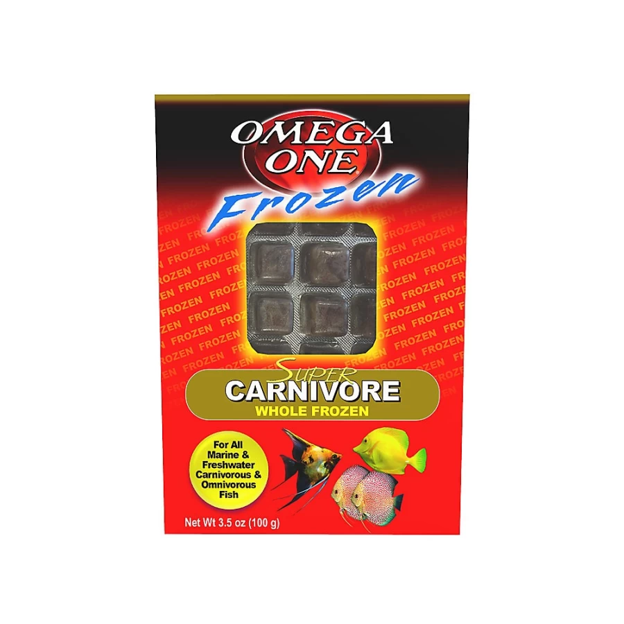 PetSmart Omegatrade Frozen Super Carnivore Fish Food - Premium Aquatic Pet Diet
