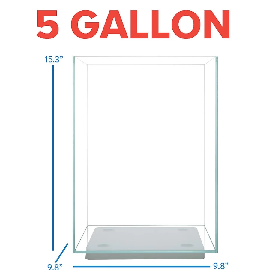 PetSmart Top Fin 5 Gallon Gentle Waterfall Aquarium Kit for Small Fish Tanks