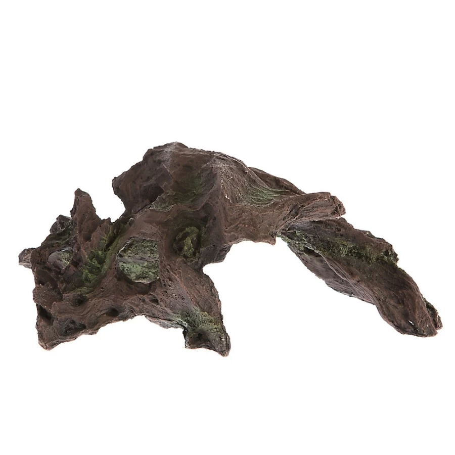 PetSmart Top Fin Natural Brown Wood Cave Aquarium Decoration for Fish Tank Hideout