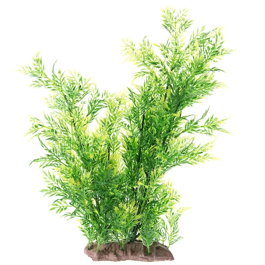 PetSmart Top Fin 15-Inch Artificial Fur Aquarium Plant for Fish Tank Decor