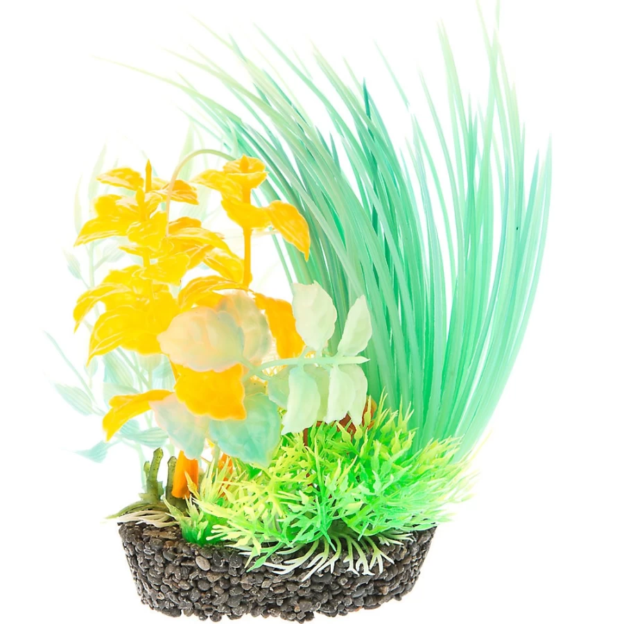 PetSmart Top Fin Glow in the Dark Artificial Aquarium Plants - 6 Pack for Fish Tank Decor
