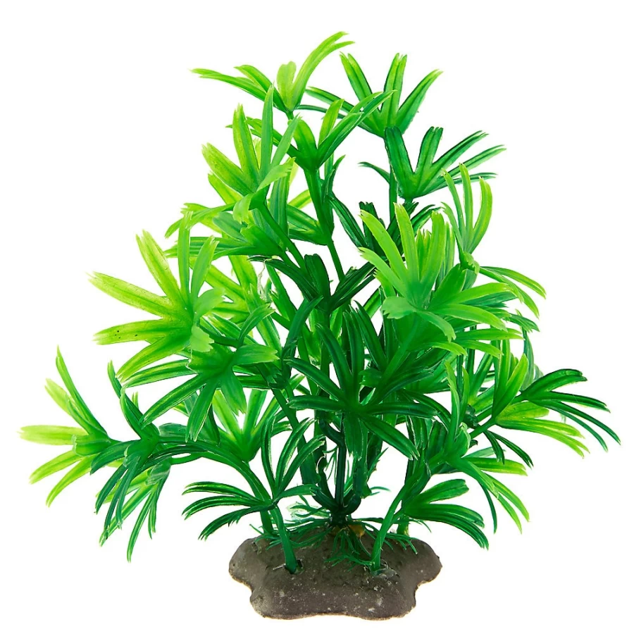 PetSmart Artificial Mini Palm Plant for Aquarium - 4 Inch Tropical Decor