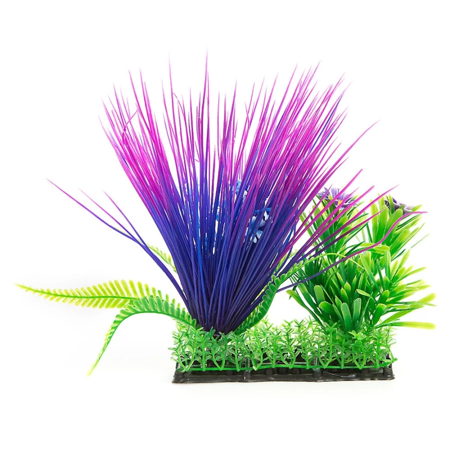 PetSmart Top Fin 8-Inch Artificial Multi-Landscape Aquarium Plants for Fish Tank Decor