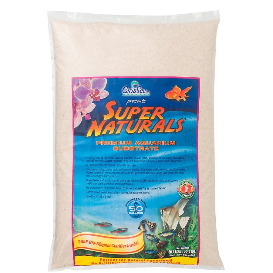 PetSmart CaribSea Super Natural Crystal River Aquarium Substrate for Freshwater & Planted Tanks