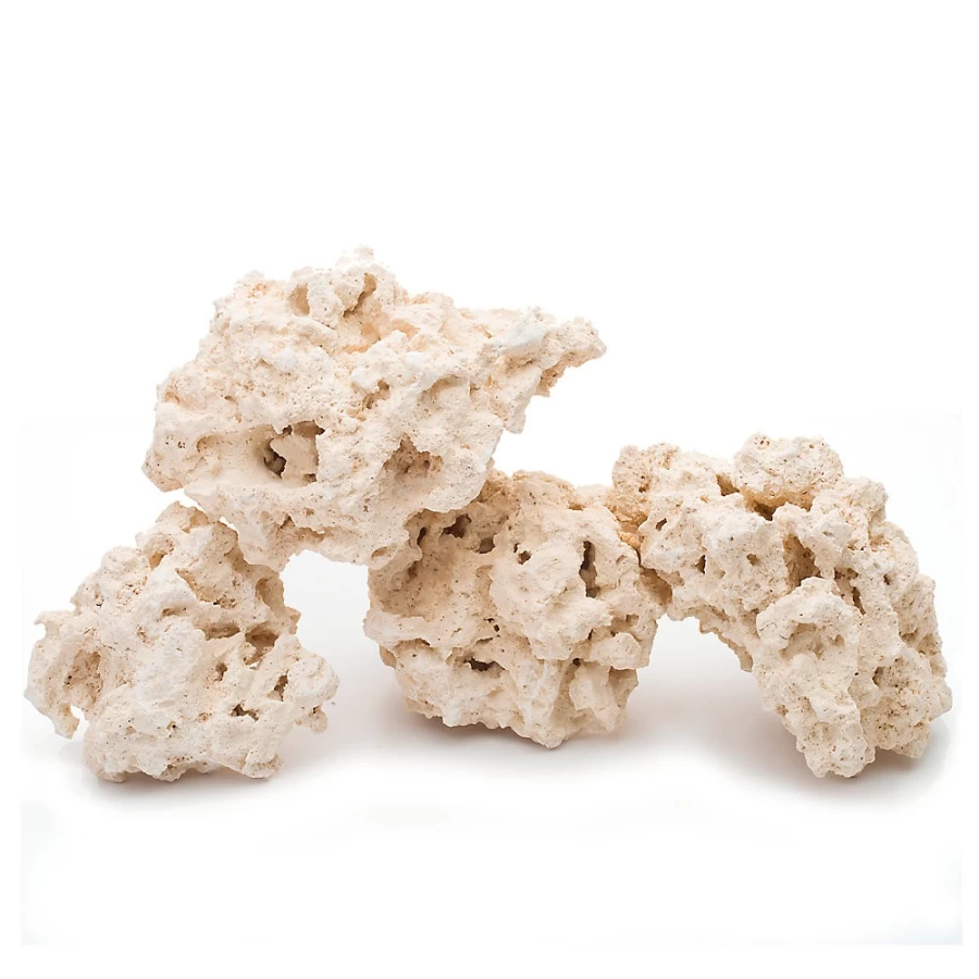 PetSmart CaribSea South Seas Base Rock for Saltwater Aquariums - Natural Live Reef Rock