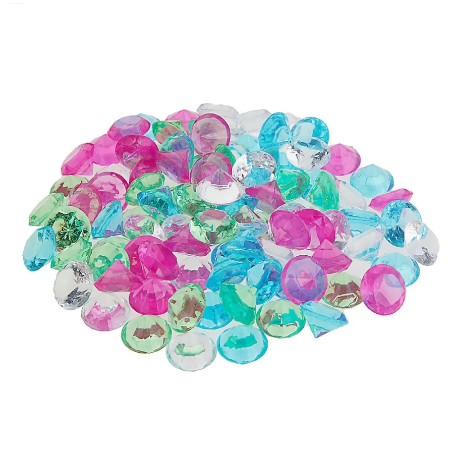 PetSmart Top Fin Solitaire Neon Glass Gem Aquarium Decor for Fish Tanks