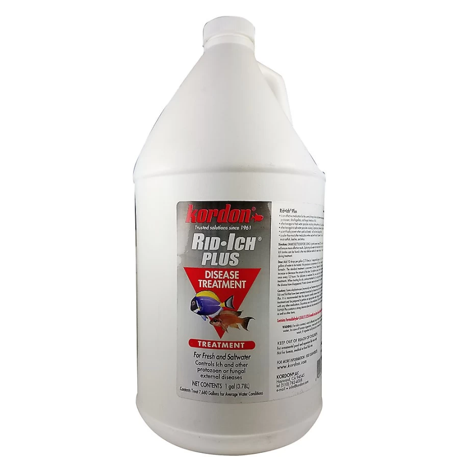 "PetSmart Kordon Rid Ich Plus Treatment for Fish – Effective Ich Disease Remedy"