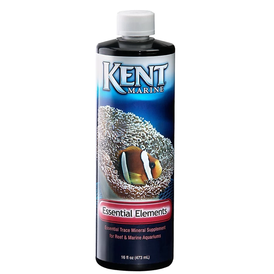 PetSmart KENT Marine Essential Elements - Aquarium Water Supplement for Healthy Fish & Coral