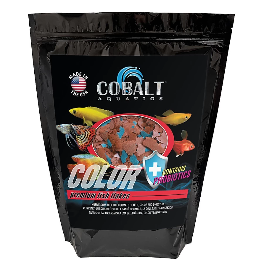 PetSmart CobaltTrade Aquatic Color Flakes - Tropical Fish Food for Vibrant Color Enhancement