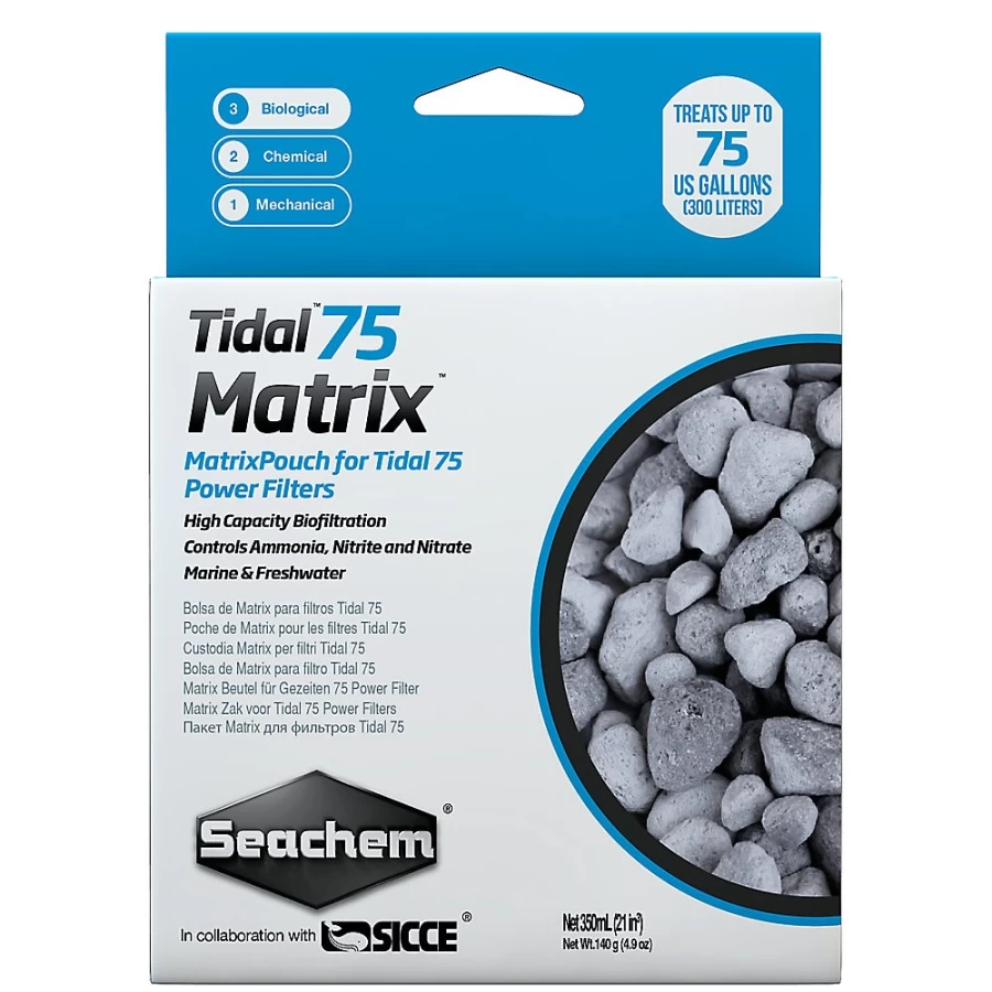 PetSmart Seachem Tidal Matrix Replacement Filter Media for Aquarium Filtration