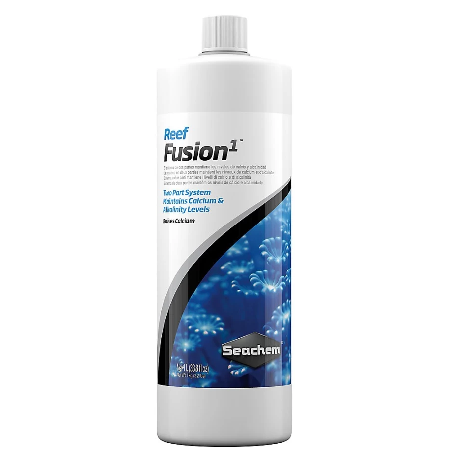 Seachem Reef Fusion 1 Marine Aquarium Calcium Supplement for Coral Growth - PetSmart