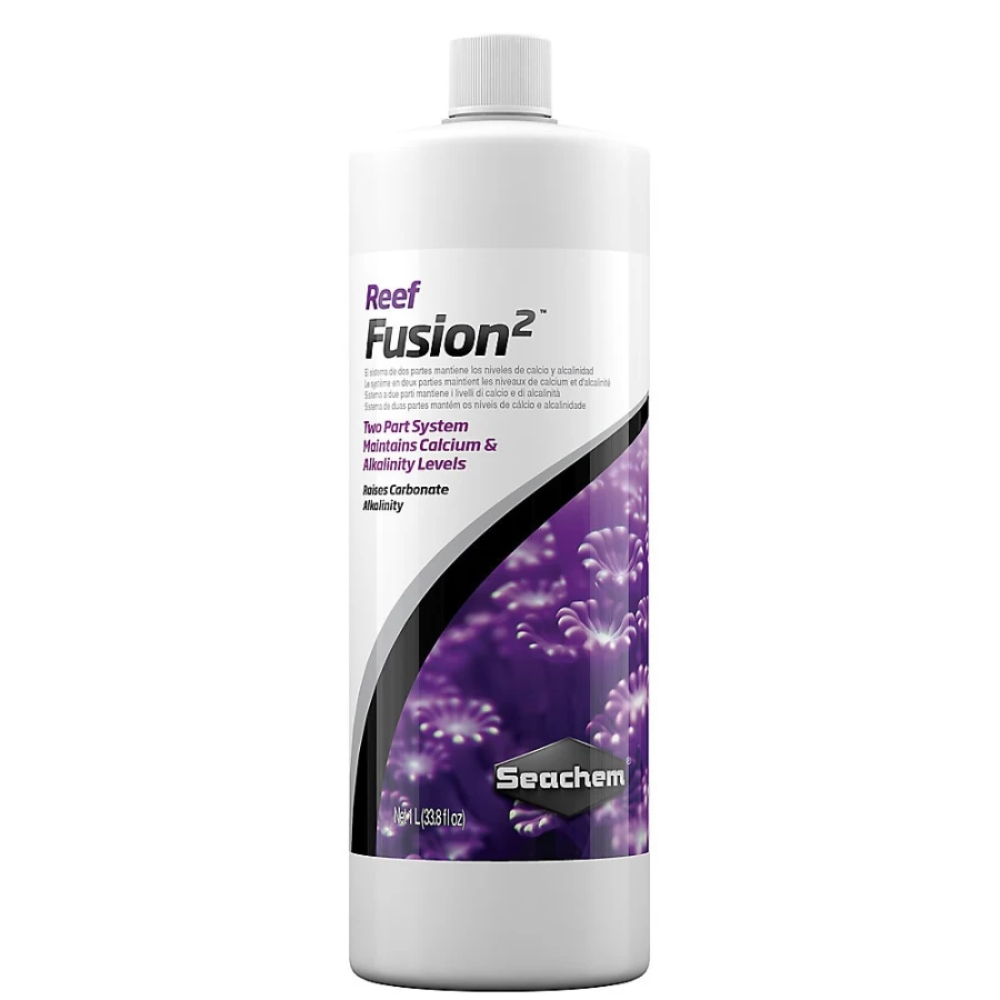 PetSmart Seachem Reef Fusion 2 Marine Aquarium Calcium & Alkalinity Supplement