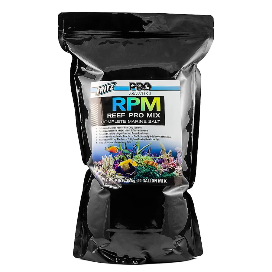 PetSmart Fritz ProAquatics Reef Pro Mix Marine Salt for Saltwater Aquariums – High-Quality Reef Salt Mix