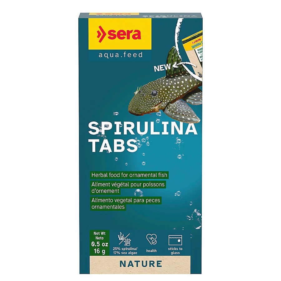 PetSmart Sera Spirulina Flakes - Premium Algae-Based Fish Food for Tropical & Marine Fish