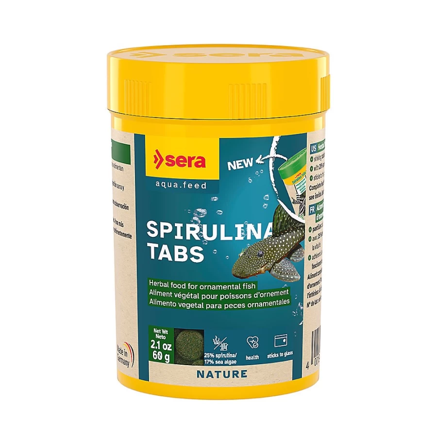 PetSmart Sera Spirulina Flakes - Premium Algae-Based Fish Food for Tropical & Marine Fish