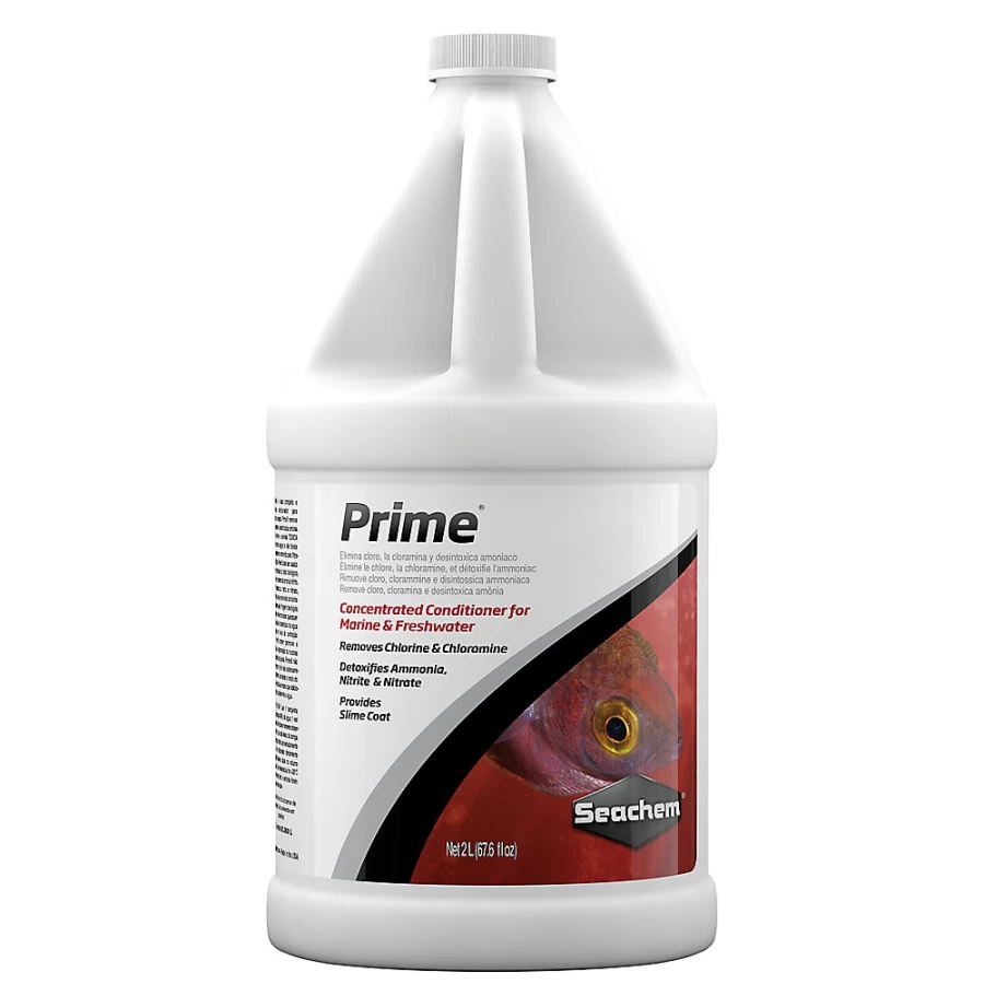 PetSmart Seachem Prime Water Conditioner - Detoxifies Ammonia, Nitrites, Nitrates for Healthy Aquarium Fish
