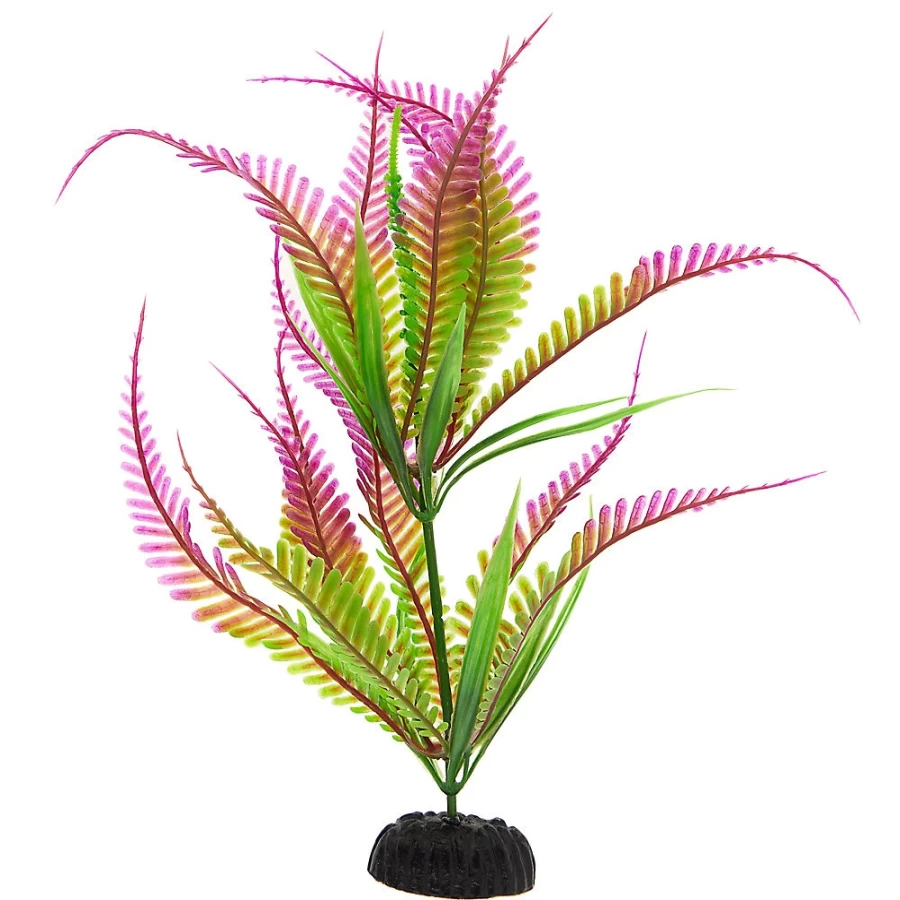 PetSmart Top Fin 8-Inch Multi-Colored Artificial Aquarium Plants for Fish Tanks