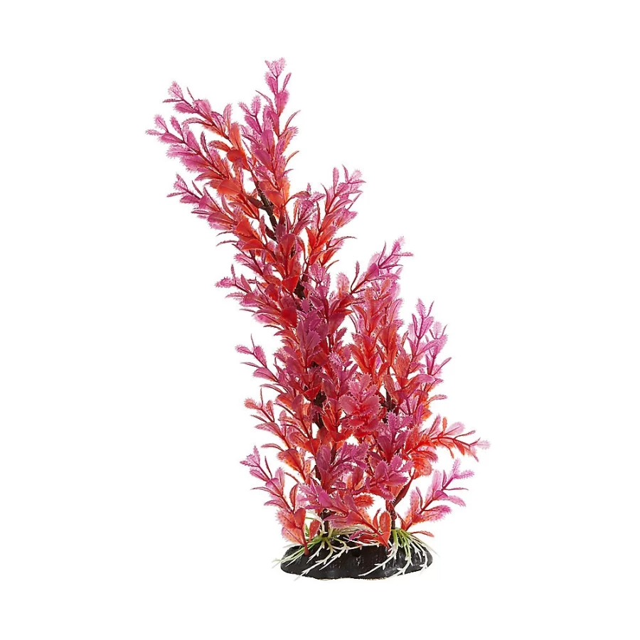 PetSmart Top Fin 12-Inch Artificial Dense Leaf Aquarium Plants for Fish Tank Decor