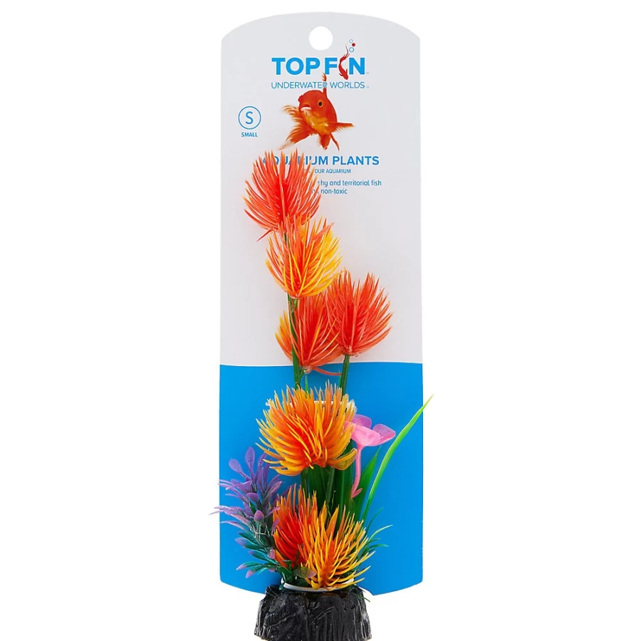 PetSmart Top Fin 8-Inch Artificial Ball Aquarium Plant for Fish Tank Decor