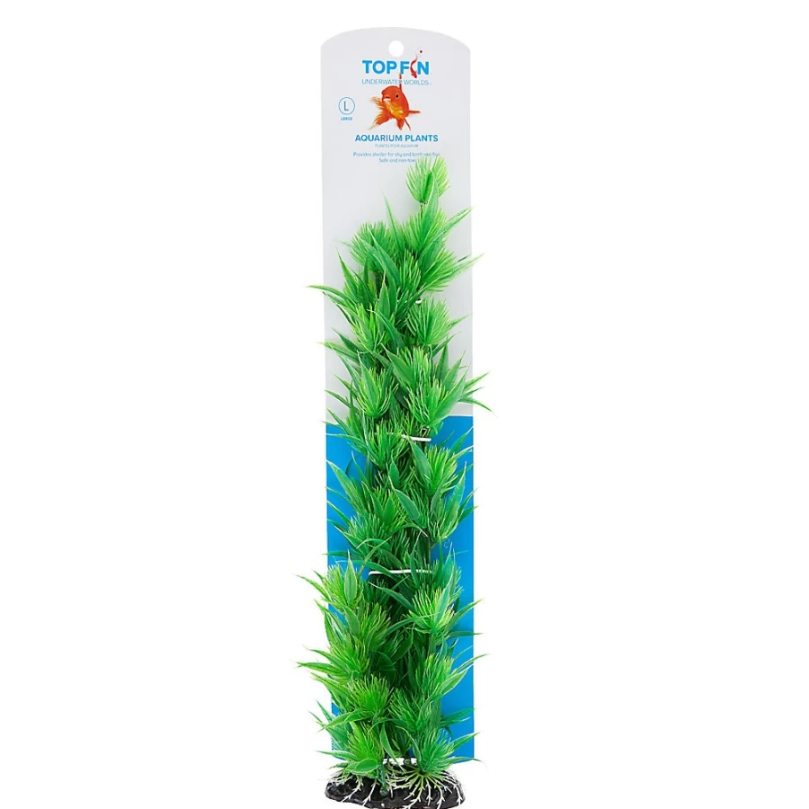 PetSmart Top Fin 20-Inch Artificial Ball Aquarium Plant for Fish Tank Decor