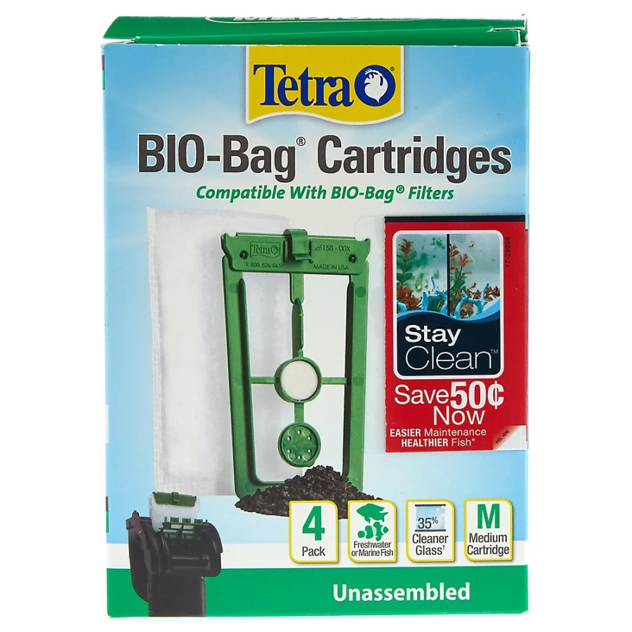 PetSmart Tetra BIO-Bag Replacement Cartridges for Aquarium Filters