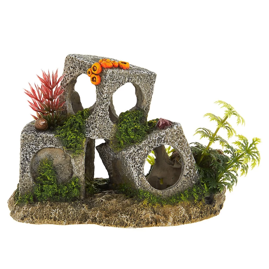 PetSmart Top Fin Coral Cubes - Decorative Aquarium Ornament for Fish Tanks