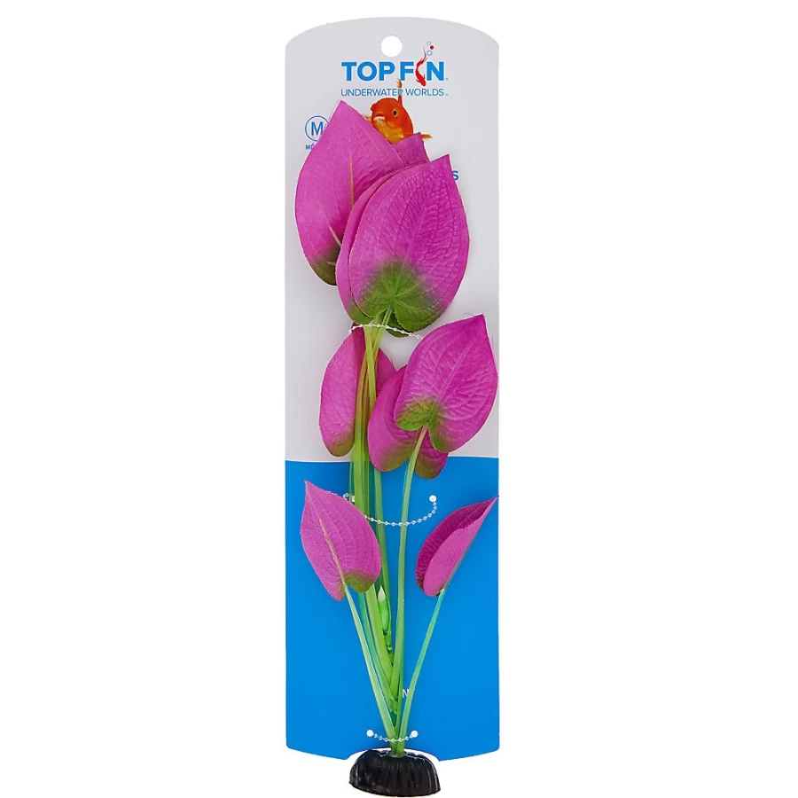 PetSmart Top Fin 12-Inch Artificial Silk Aquarium Plants for Fish Tank Decor