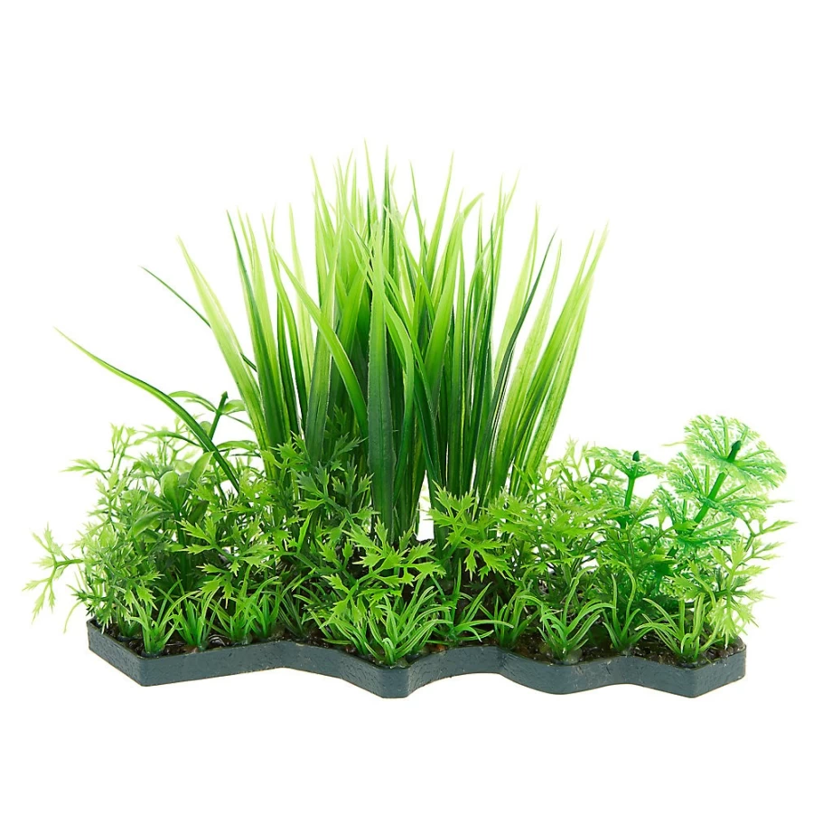 PetSmart Top Fin 8-Inch Realistic Artificial Aquarium Plants for Natural Fish Tank Decor