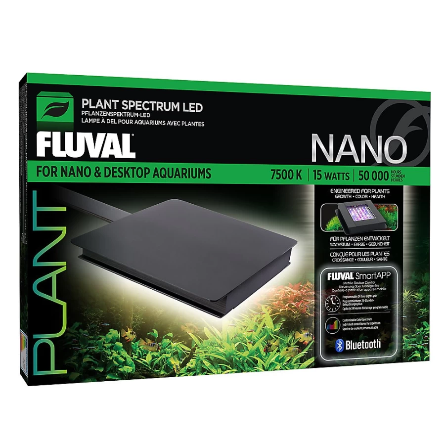 PetSmart Fluval NANO LED Aquarium Light - Full Spectrum for Plant Growth