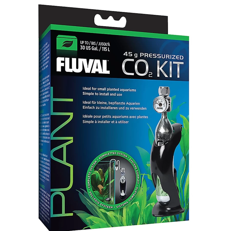 PetSmart Fluval Pressurized CO2 Kit for 30 Gallon Aquariums - Planted Tank CO2 System