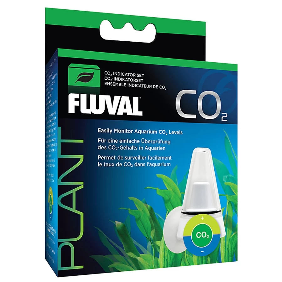 PetSmart Fluval CO2 Aquarium Indicator Kit - Monitor Carbon Dioxide Levels for Planted Tanks